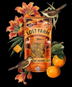 Tangerine Lost Farm Cannabis Chew Edible