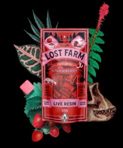 Lost Farm Strawberry x GG4 Cannabis Edible Chews