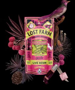 Sour Berry Lost Farm Cannabis Chew Edible