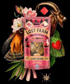 Lost Farm Strawberry Rhubarb x Headband Chews