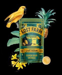 Lost Farm Pineapple x Super Sour Orange Gummies